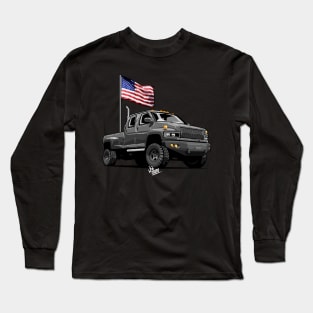 Off Road Overland C4500 Truck America Long Sleeve T-Shirt